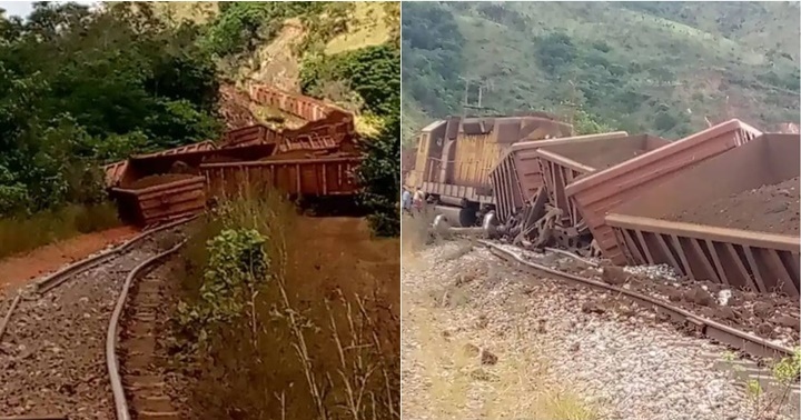 Se descarriló un tren de Ferrominera Orinoco en el estado Bolívar