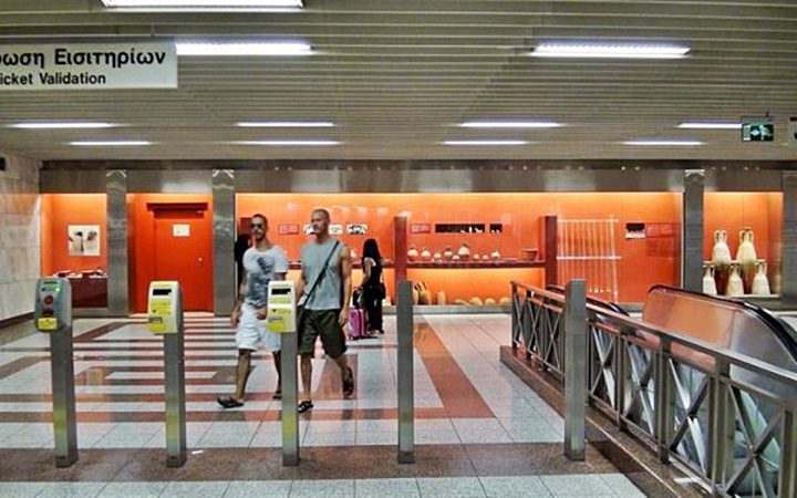 Metro de Atenas | Estación Acrópolis