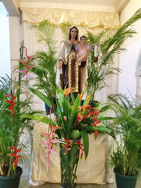 Virgen del Carmen, Güiria 16 de julio de 2021