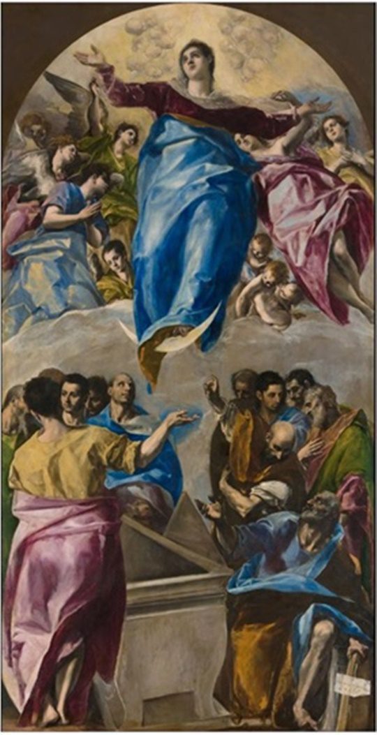 El Greco La Asuncion de Maria 1577