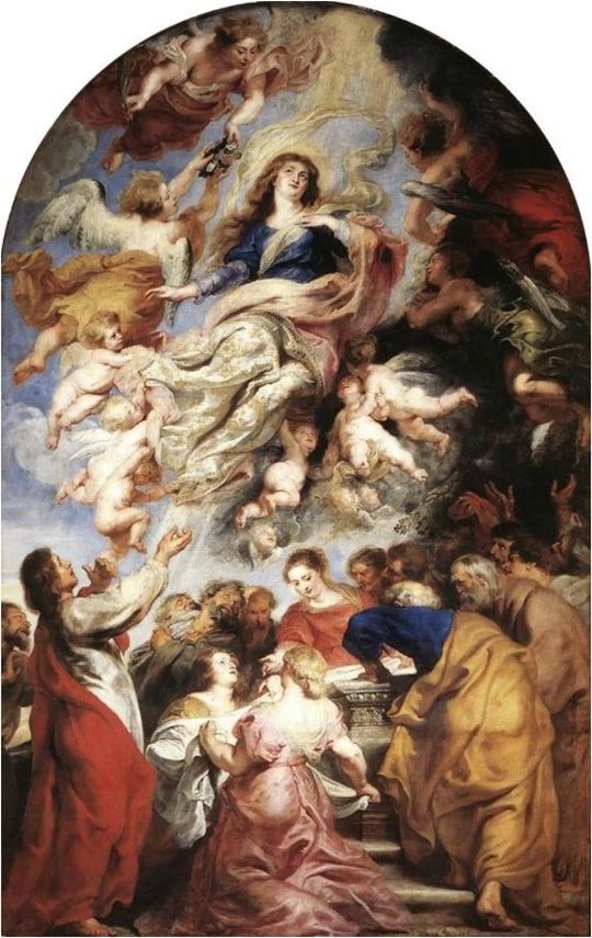 Pedro Pablo Rubens La Asuncion de la Virgen 1626