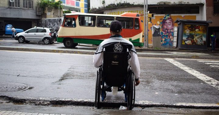 Personas con discapacidad en Caracas 1