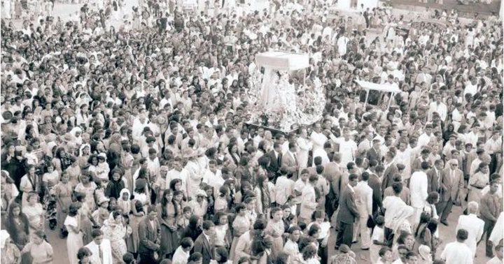 Procesion de la Divina Pastora en Barquisimeto en 1952