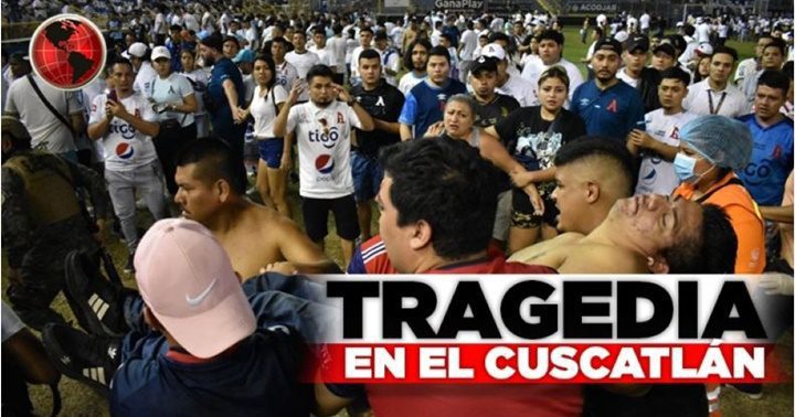 Estampida en partido de fútbol en El Salvador mayo 2023 1