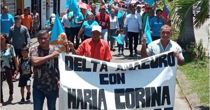 Delta Amacuro con María Corina Machado 1