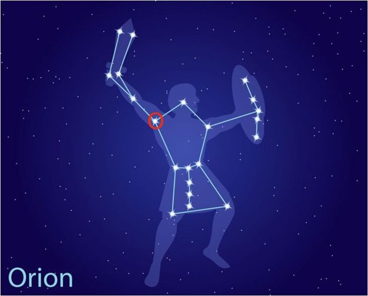 La estrella Betelgeuse 1