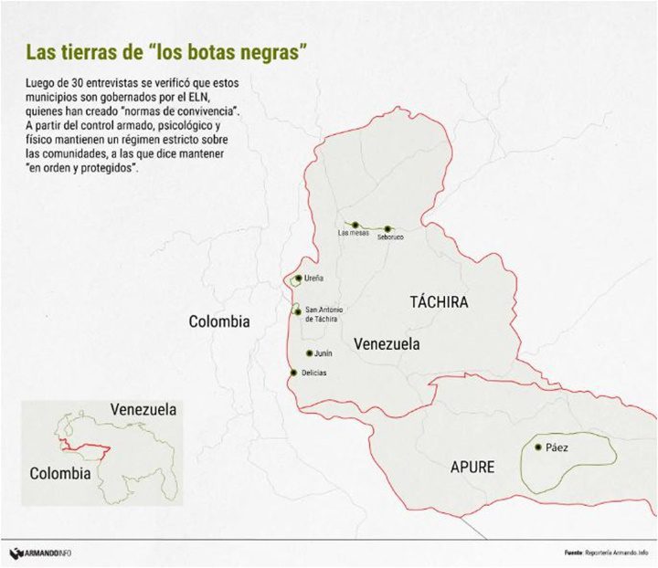 ELN Táchira y Apure