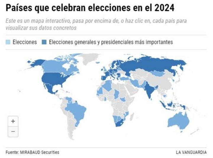 Elecciones 2024 mundo