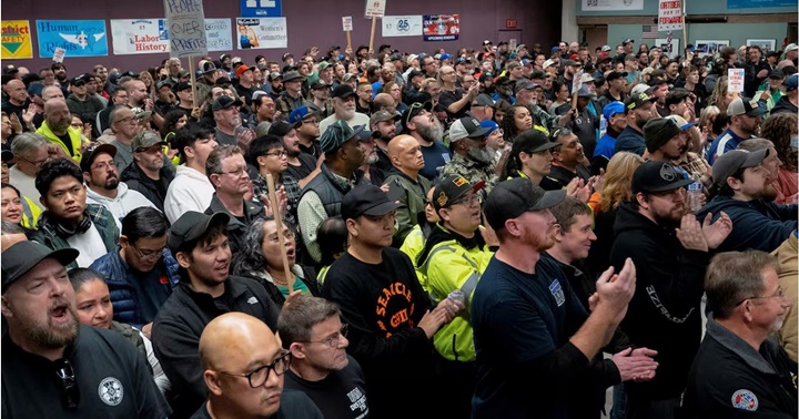 Trabajadores de la Boeing